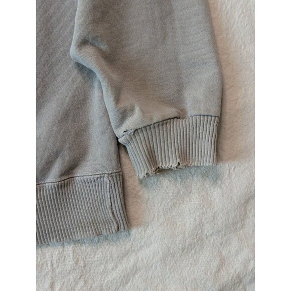 Champion Vintage 90s Faded Green Single V Crewneck Sweatshirt / Size L - Picture 11 of 15